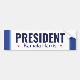 Adesivo Para Carro Presidente Kamala Harris Inauguração