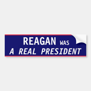 Adesivo Para Carro Presidente REAL de Reagan