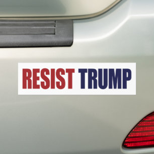 Adesivo Para Carro Presidente Resistente Trump - Anti Trump
