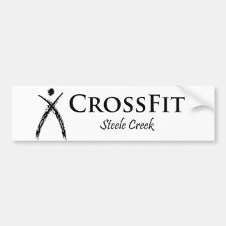Adesivo Para Carro Preto do logotipo de CrossFit