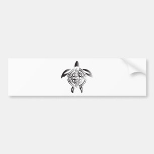 Adesivo Para Carro preto-e-branco-tartaruga