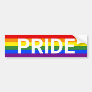 Adesivo Para Carro PRIDE Rainbow Stripes LGBT Flag