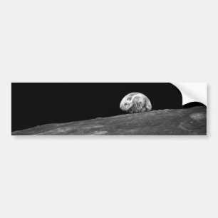 Adesivo Para Carro Primeira fotografia de um Earthrise tomado por