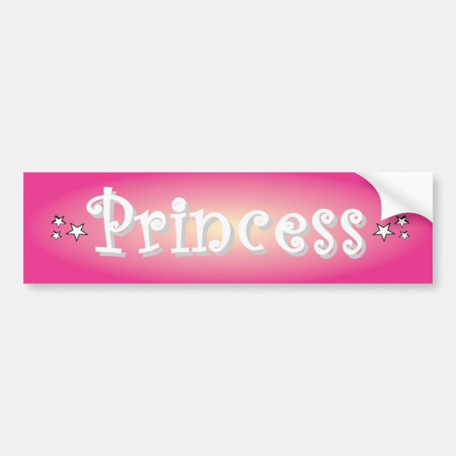 Adesivo Para Carro Princesa (Frente)