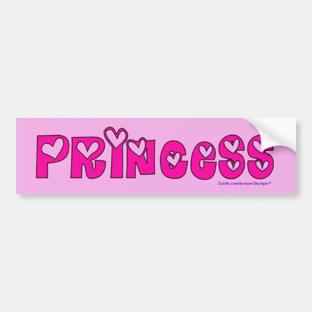 Adesivo Para Carro Princesa (Frente)