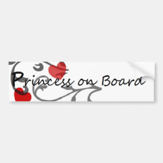 Adesivo Para Carro Princesa a bordo Sticker2