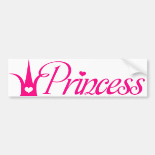 Adesivo Para Carro Princesa autocolante no vidro traseiro