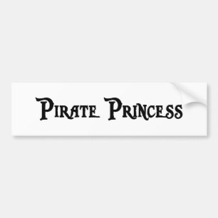 Adesivo Para Carro Princesa autocolante no vidro traseiro do pirata