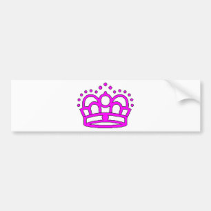 Adesivo Para Carro Princesa de coroa