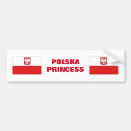 ADESIVO PARA CARRO PRINCESA DE POLSKA
