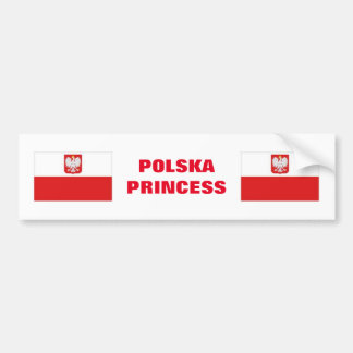 ADESIVO PARA CARRO PRINCESA DE POLSKA