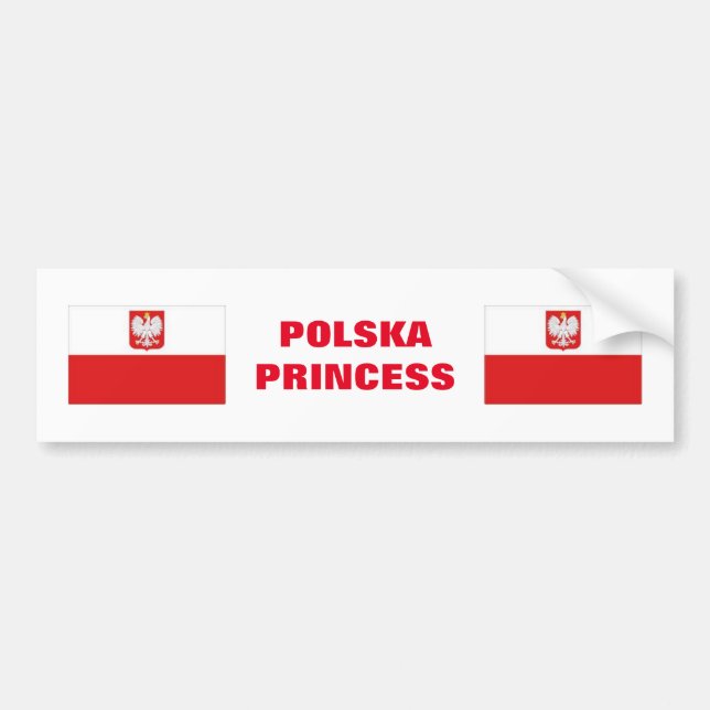 ADESIVO PARA CARRO PRINCESA DE POLSKA (Frente)
