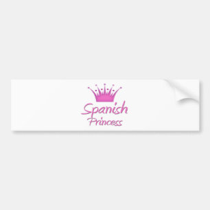 Adesivo Para Carro Princesa espanhola