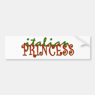 Adesivo Para Carro Princesa italiana