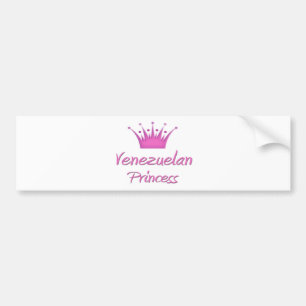 Adesivo Para Carro Princesa venezuelana