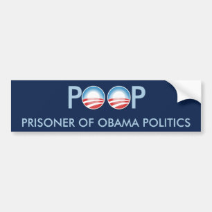 Adesivo Para Carro Prisioneiro do TOMBADILHO da política de Obama