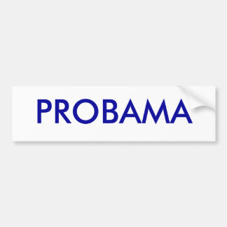 Adesivo Para Carro Pro bumpersticker de Obama