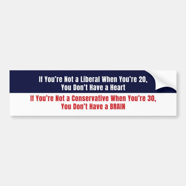 Adesivo Para Carro Pro-Conservative Anti-Liberal Patriotic Sticker (Frente)