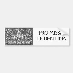 ADESIVO PARA CARRO PRO MISSA TRIDENTINA