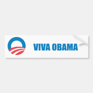 Adesivo Para Carro Pro-Obama - VIVA OBAMA