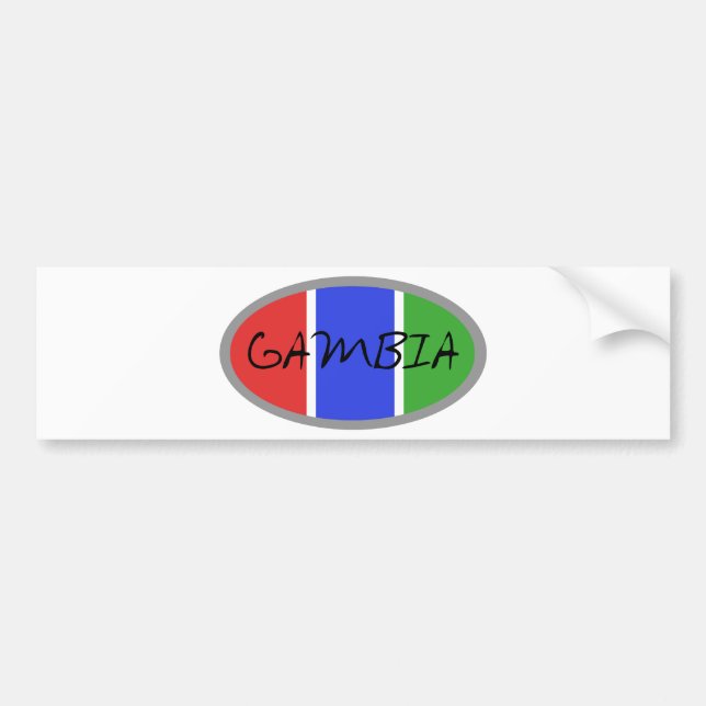 Adesivo Para Carro Produtos de Gambia!! (Frente)