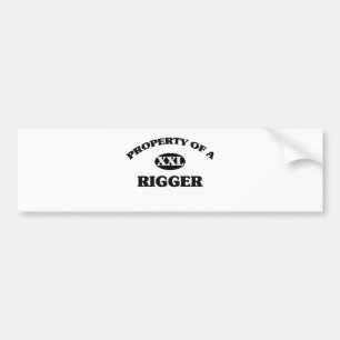 Adesivo Para Carro Propriedade de um RIGGER