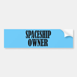 ADESIVO PARA CARRO PROPRIETÁRIO DA NAVE ESPACIAL