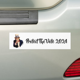 Adesivo Para Carro Proteger A Voto 2024