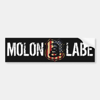 Adesivo Para Carro protetor, MOLON, LABE