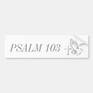 ADESIVO PARA CARRO PSALM 103