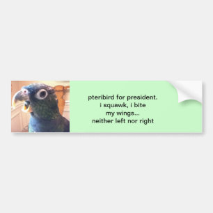 Adesivo Para Carro pteribird para o presidente