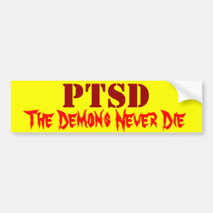 ADESIVO PARA CARRO PTSD