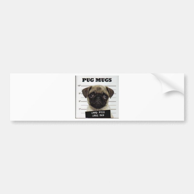 Adesivo Para Carro pug_5 (Frente)