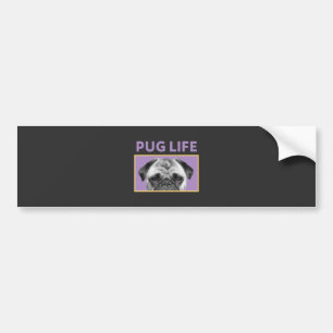 Adesivo Para Carro Pug Life