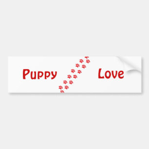 Adesivo Para Carro Puppy Love