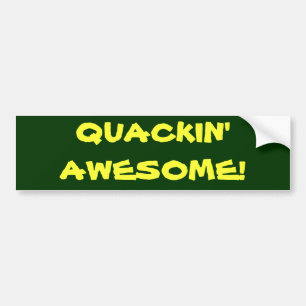 Adesivo Para Carro Quackin impressionante