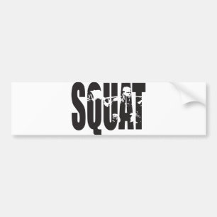 Adesivo Para Carro Quadrado - Motivação de Gym