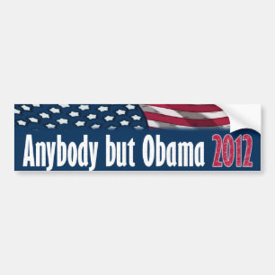 Adesivo Para Carro Qualquer um mas Obama 2012