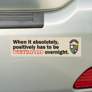Adesivo Para Carro Quando absolutamente, positivamente tem que ser DE