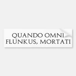 Adesivo Para Carro Quando Omni Flunkus