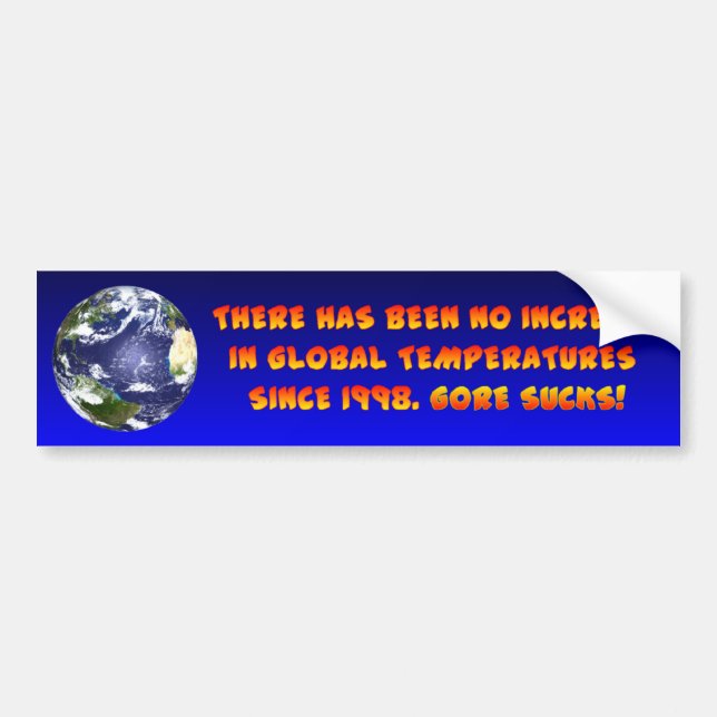 Adesivo Para Carro Que aquecimento global? (Frente)