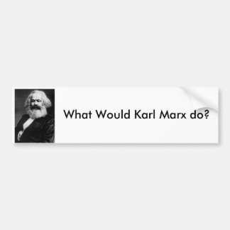 Adesivo Para Carro Que Karl Marx faria?