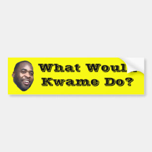 Adesivo Para Carro Que Kwame faria?