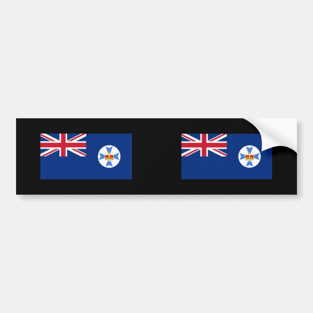 Adesivo Para Carro Queensland, Austrália (Frente)