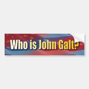 Adesivo Para Carro Quem é John Galt?