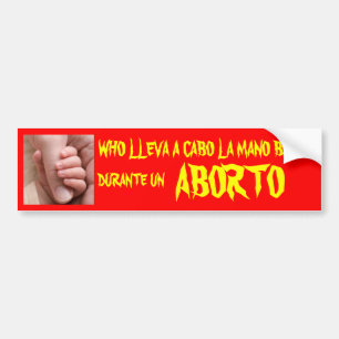 ADESIVO PARA CARRO QUEM LEVA BEBÊS DE CABO LA MANO