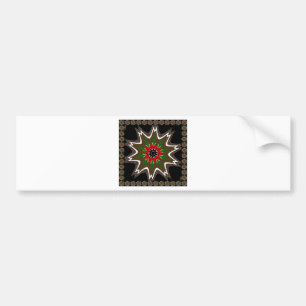 Adesivo Para Carro Quênia Café castanho bordado design