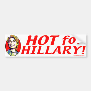 Adesivo Para Carro Quente para Hillary! Autocolante no vidro traseiro