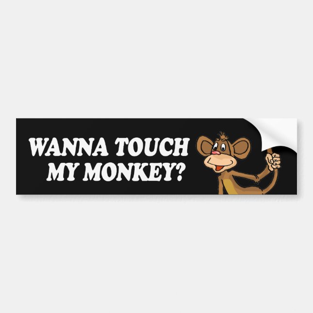 Adesivo Para Carro QUER TOCAR NO MEU MACACO -.png (Frente)