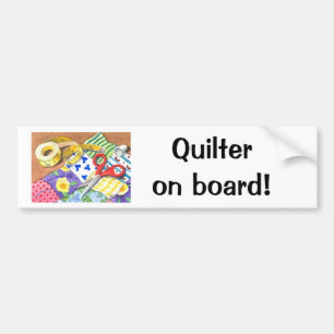Adesivo Para Carro Quilter a bordo!